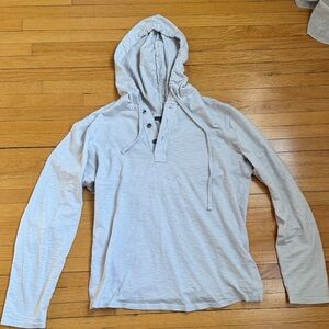 Vince Slub Hooded T Shirt